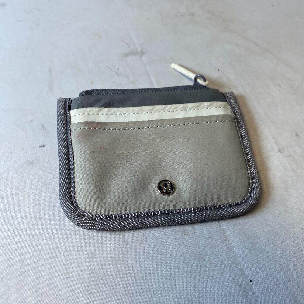 lululemon True Identity Card Case Asphalt Grey/Vapor/Silver Drop